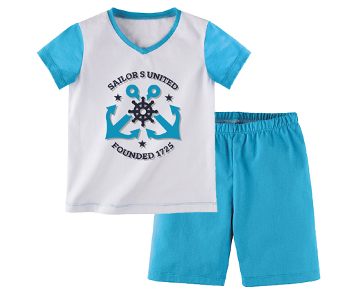 Комплект для мальчика (футболка с коротким рукавом, шорты)