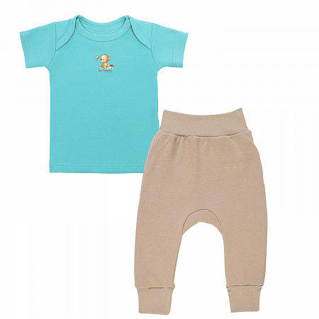 Набор одежды для малыша (футболка короткий рукав, штанишки)