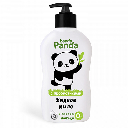 Детское жидкое мыло мягкого действия серии banda Panda, 250 мл. Детское жидкое мыло мягкого действия серии banda Panda, 250 мл.