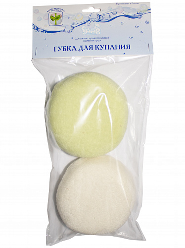 Губка для купания Наша мама, 2 шт. Губка для купания Наша мама, 2 шт.