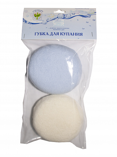 Губка для купания Наша мама, 2 шт. Губка для купания Наша мама, 2 шт.