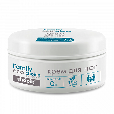 Крем для ног тонизирующий серии Family Eco Choice, 200 мл. Крем для ног тонизирующий серии Family Eco Choice, 200 мл.