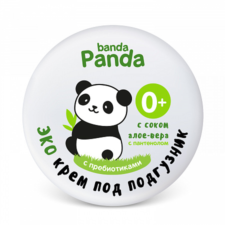 Крем под подгузник серии banda Panda, 75 гр. Крем под подгузник серии banda Panda, 75 гр.