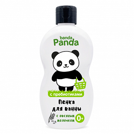 Детская пена для ванны серии banda Panda, 400 мл.