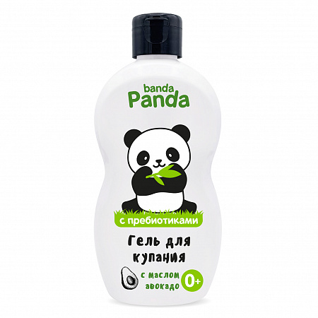Детский гель для купания мягкого действия серии banda Panda, 400 мл.