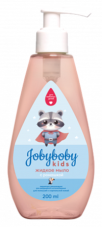 Детское жидкое мыло JobyBoby Kids, 200 мл. Детское жидкое мыло JobyBoby Kids, 200 мл.