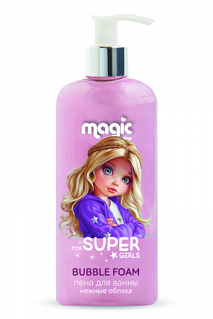 Пена для ванны Magic серии For super Girl, 250 мл. Пена для ванны Magic серии For super Girl, 250 мл.