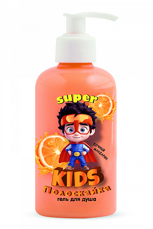 Детский гель для душа Super Kids Полоскайка, 300 мл. Детский гель для душа Super Kids Полоскайка, 300 мл.