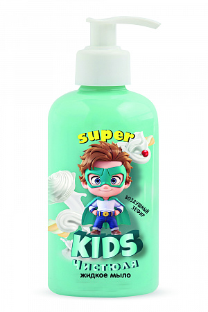 Детское жидкое мыло Super Kids Чистюля, 300 мл. Детское жидкое мыло Super Kids Чистюля, 300 мл.