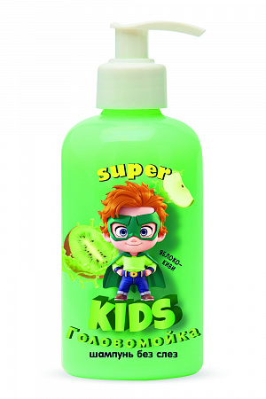 Детский шампунь Super Kids Головомойка, 300 мл. Детский шампунь Super Kids Головомойка, 300 мл.